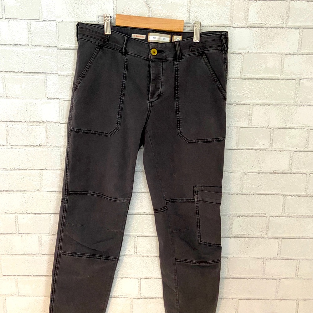 Hei hei cargo Capri pant gray size 27
